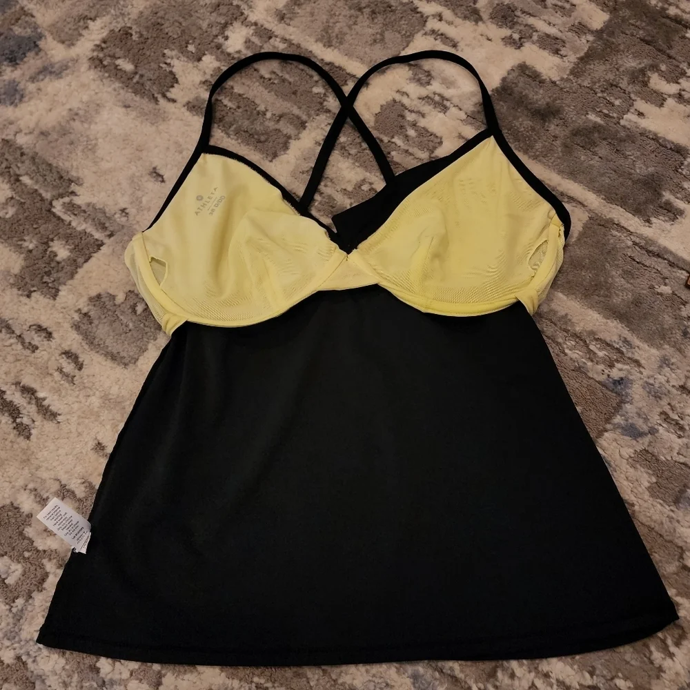 Athleta black swim